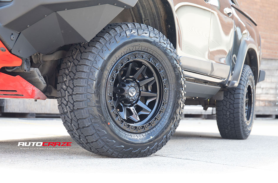 TOYOTA HILUX FUEL COVERT MATTE BLACK