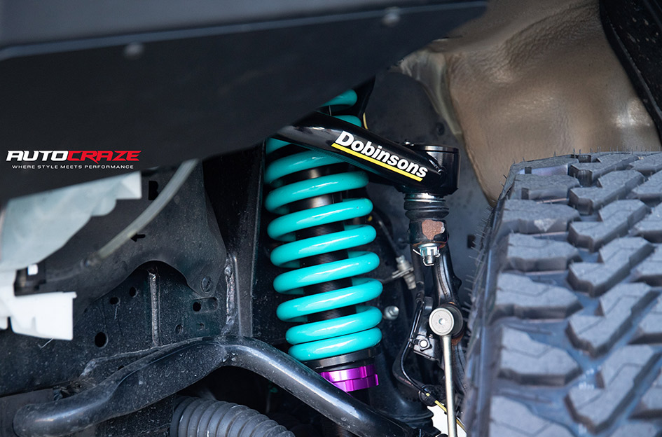 TOYOTA HILUX FUEL BLOCK SATIN BLACK 