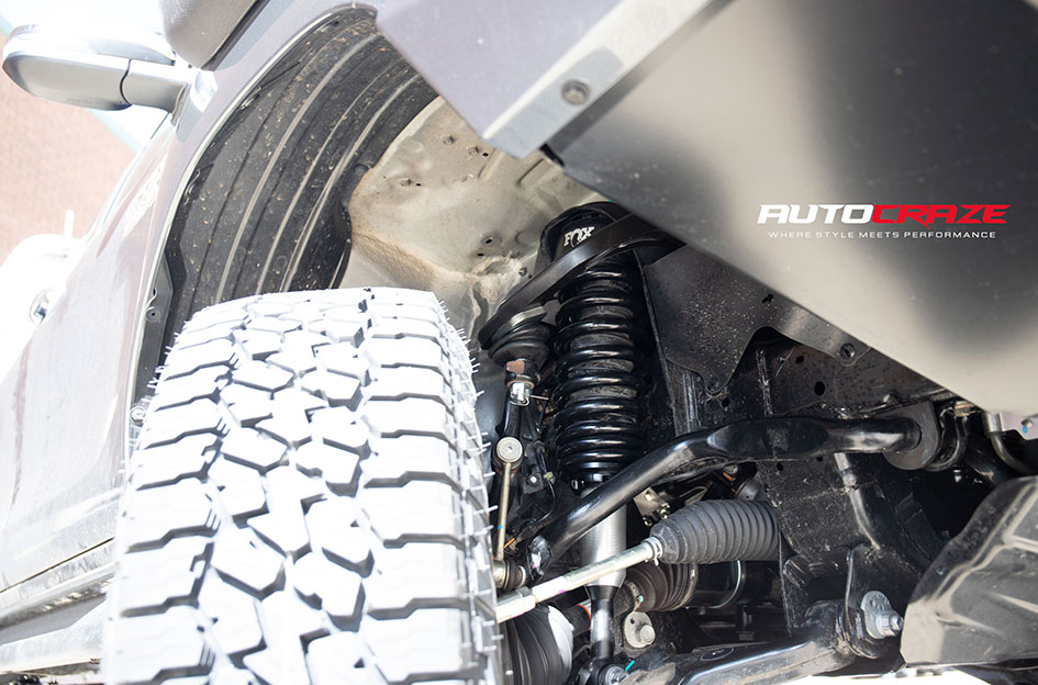 TOYOTA HILUX FUEL BLOCK MATTE BLACK