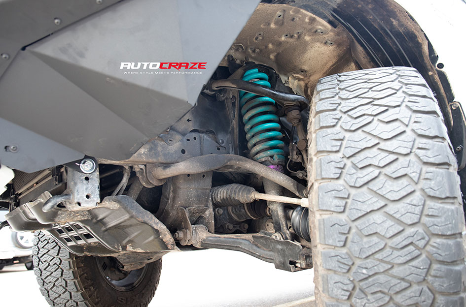 TOYOTA HILUX FUEL REBEL 6 MATTE GUNMETAL BLACK RING 