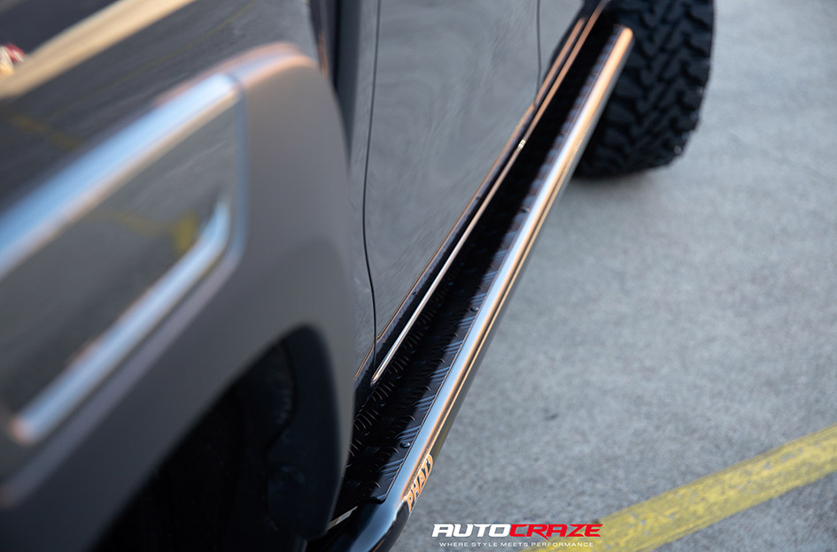 TOYOTA HILUX FUEL BLOCK SATIN BLACK 