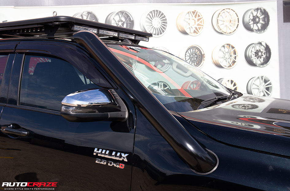 TOYOTA HILUX FUEL MILITIA MATTE BLACK