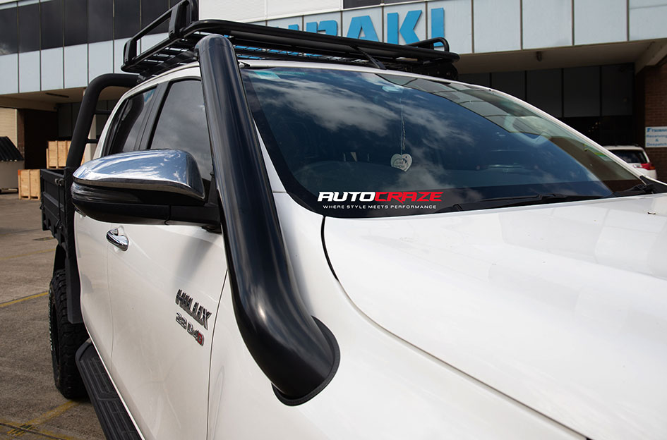 TOYOTA HILUX FUEL COVERT MATTE BLACK
