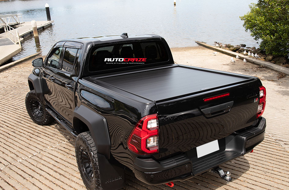 TOYOTA HILUX GR BLACK RHINO BARRAGE MATTE BLACK
