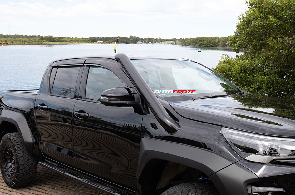 TOYOTA HILUX GR BLACK RHINO BARRAGE MATTE BLACK