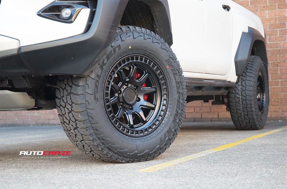 TOYOTA HILUX GR BLACK RHINO CALICO MATTE BLACK 