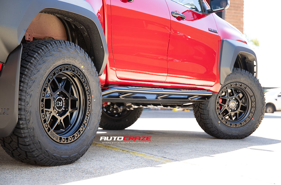 TOYOTA HILUX GR BLACK RHINO KELSO MATTE BLACK