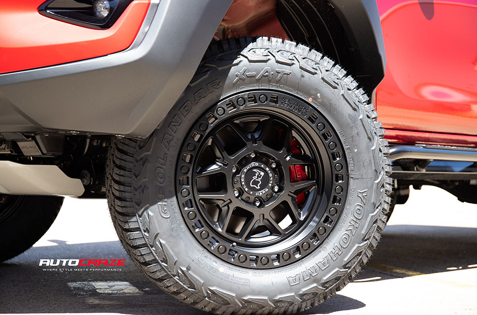 TOYOTA HILUX GR BLACK RHINO KELSO MATTE BLACK