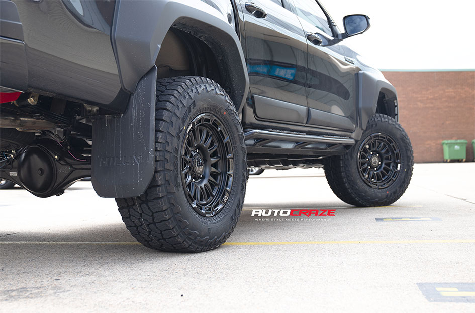 TOYOTA HILUX GR BLACK RHINO RIVAL MATTE BLACK W/ GLOSS BLACK LIP 