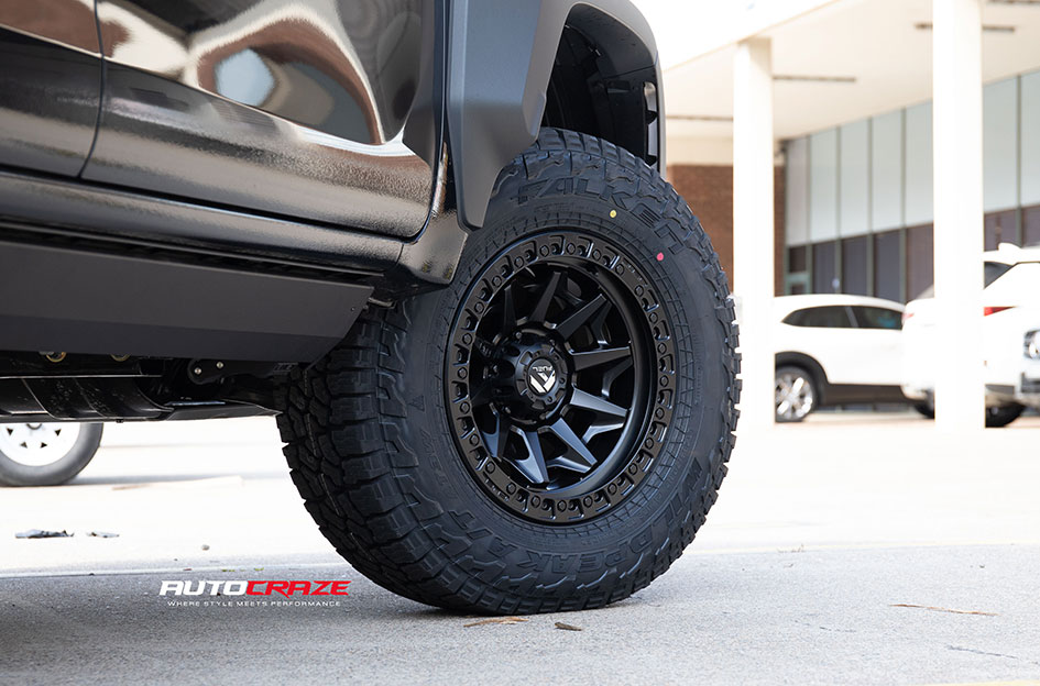 TOYOTA HILUX GR FUEL COVERT MATTE BLACK