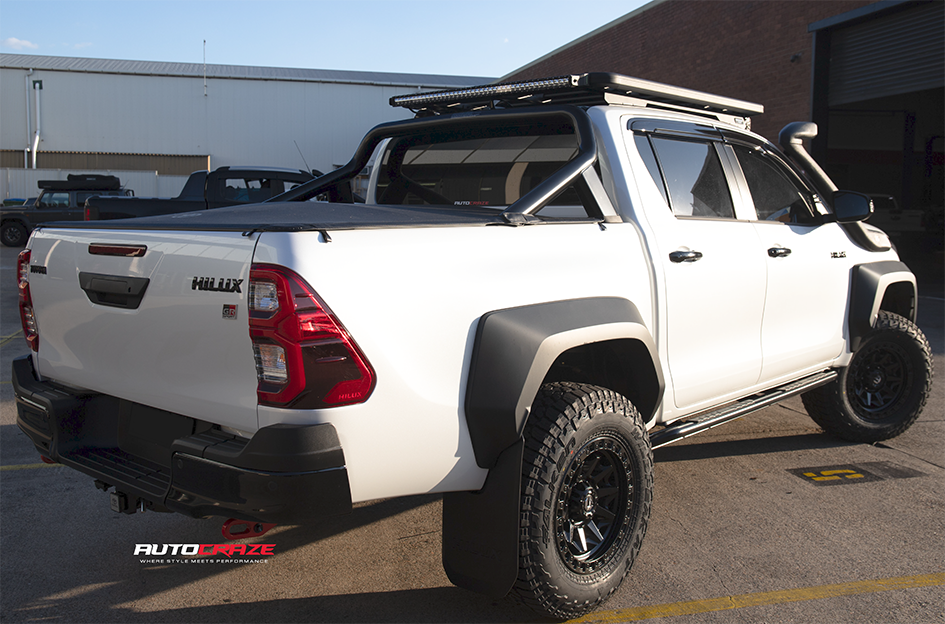 TOYOTA HILUX GR FUEL COVERT MATTE BLACK