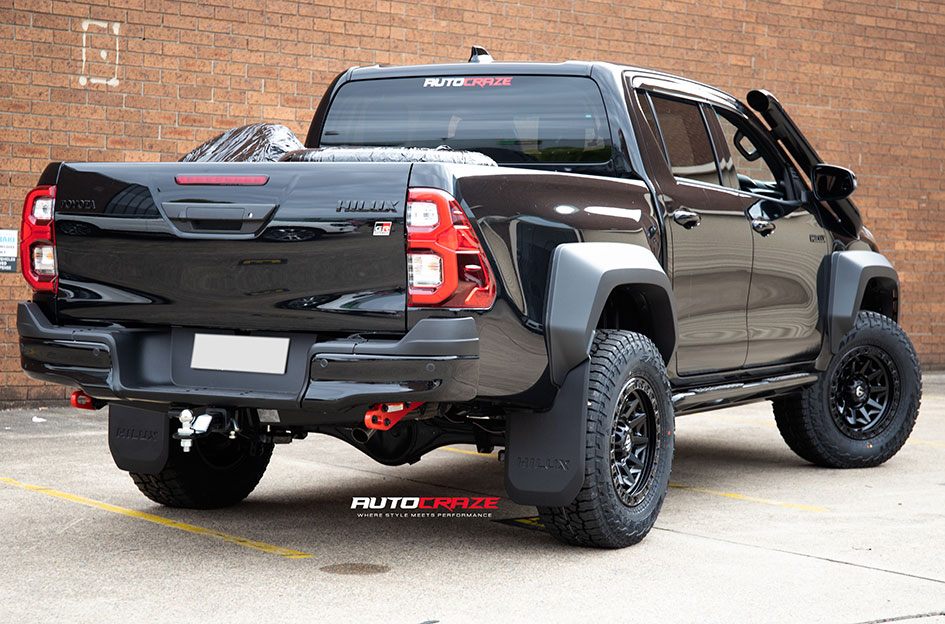 TOYOTA HILUX GR FUEL COVERT MATTE BLACK