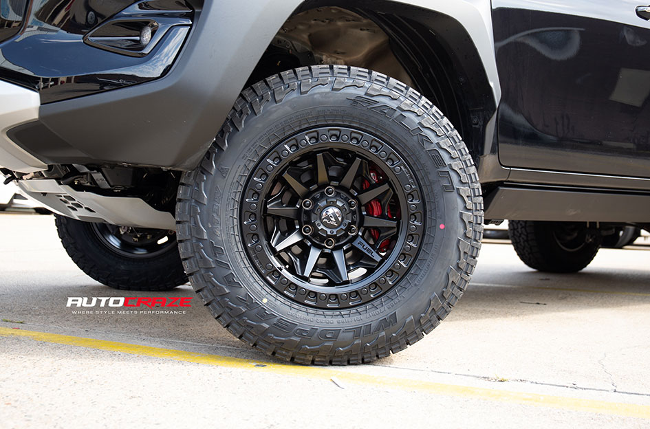 TOYOTA HILUX GR FUEL COVERT MATTE BLACK
