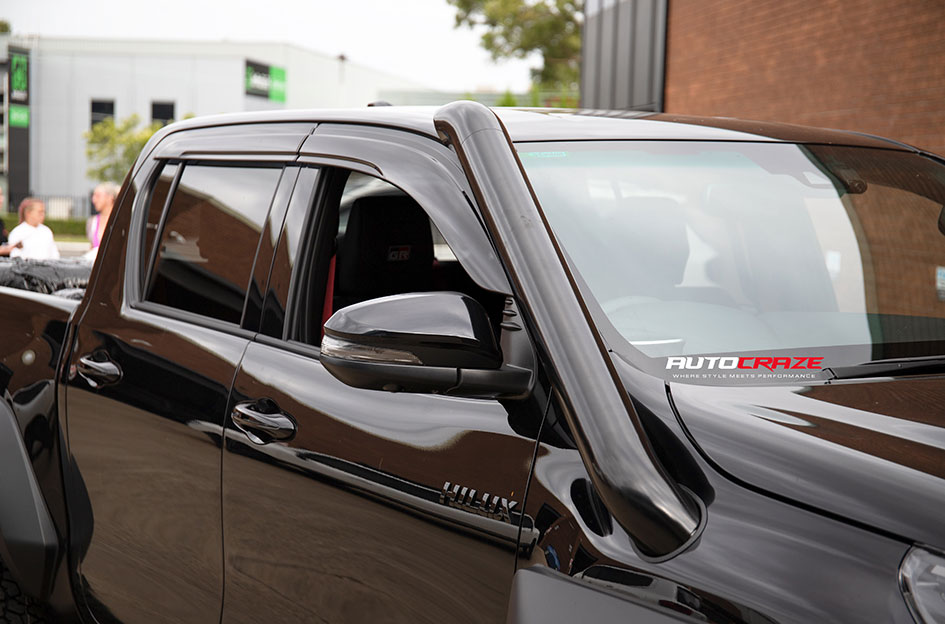 TOYOTA HILUX GR FUEL COVERT MATTE BLACK