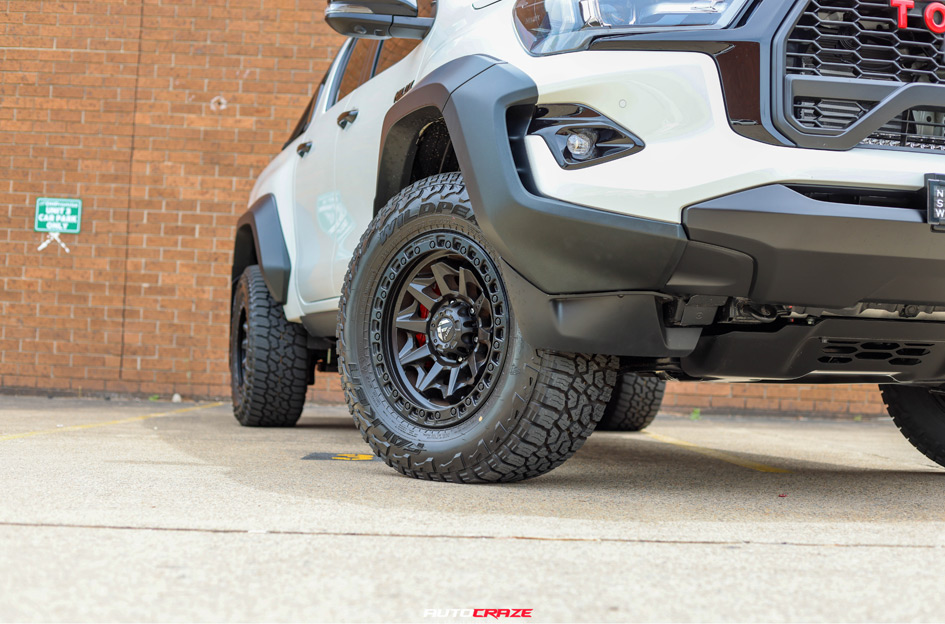 TOYOTA HILUX GR FUEL COVERT MATTE BLACK