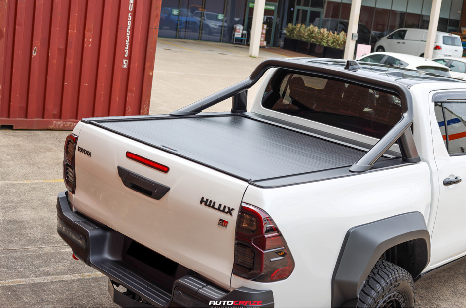 TOYOTA HILUX GR FUEL COVERT MATTE BLACK