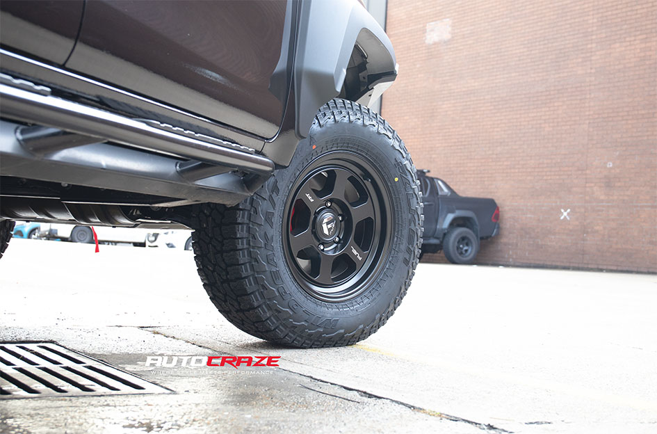 TOYOTA HILUX GR FUEL HYPE MATTE BLACK