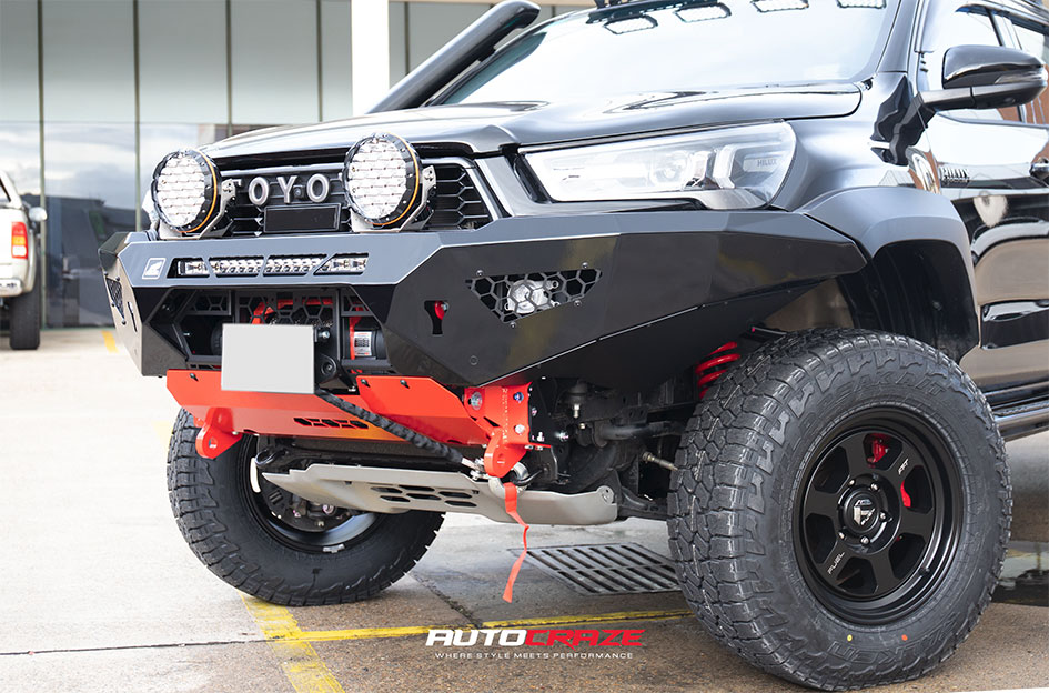 TOYOTA HILUX GR FUEL HYPE MATTE BLACK