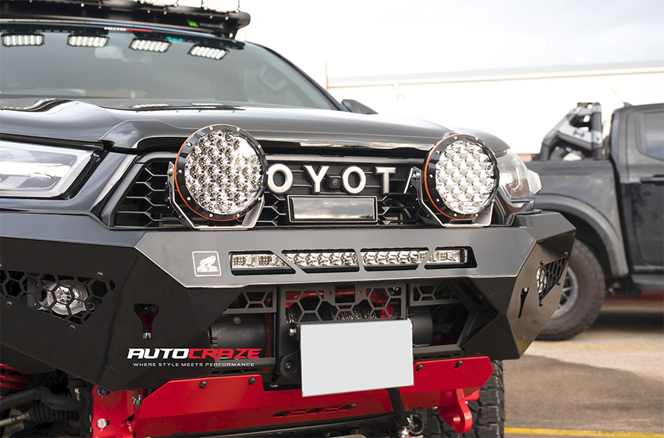 TOYOTA HILUX GR FUEL HYPE MATTE BLACK