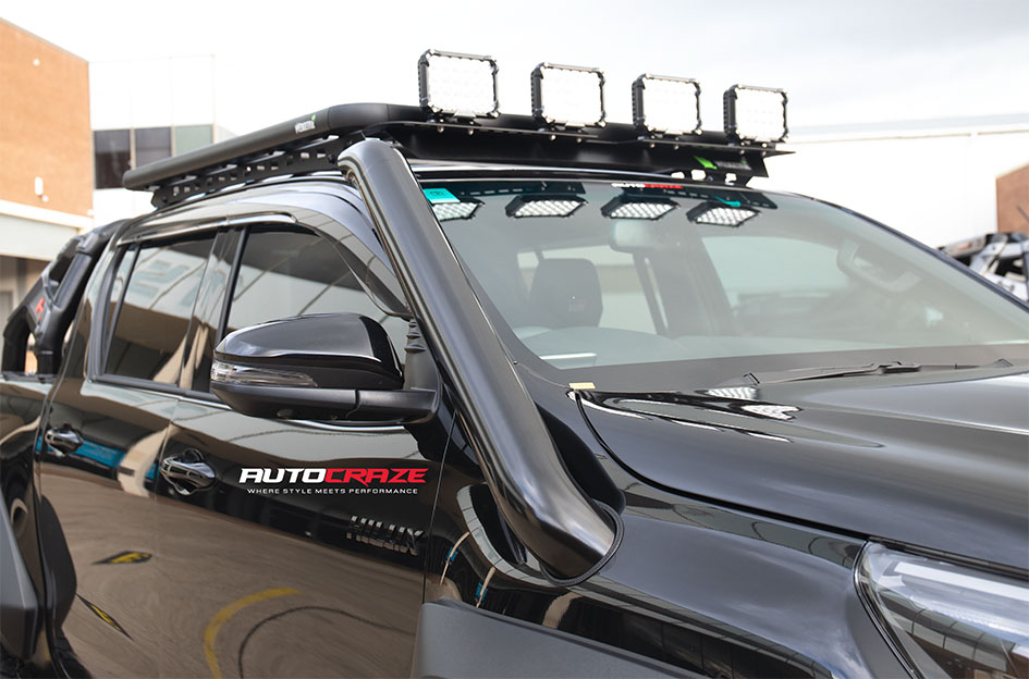 TOYOTA HILUX GR FUEL HYPE MATTE BLACK