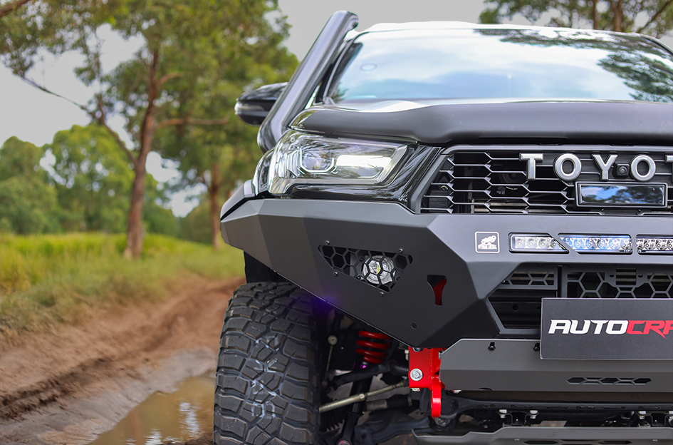 TOYOTA HILUX GR FUEL VECTOR MATTE BLACK