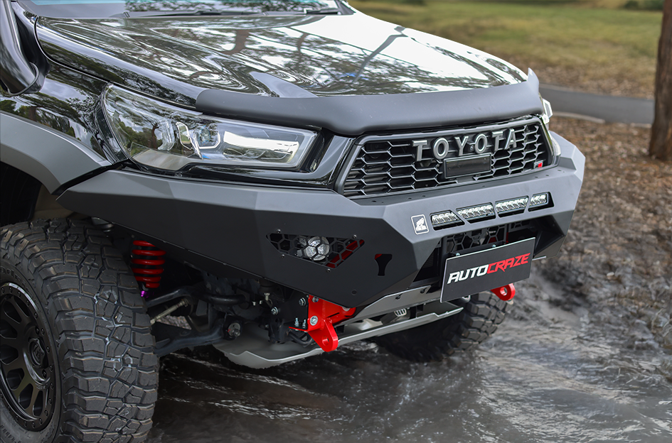 TOYOTA HILUX GR FUEL VECTOR MATTE BLACK