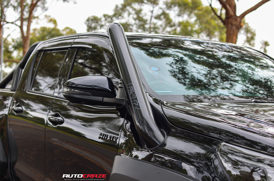 TOYOTA HILUX GR FUEL VECTOR MATTE BLACK