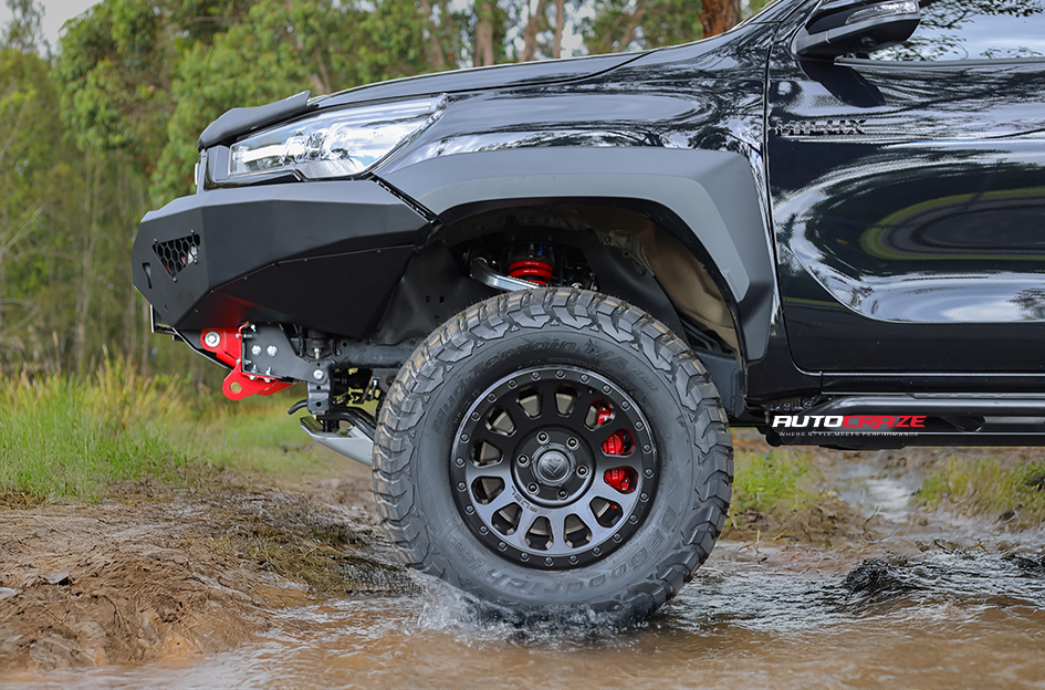 TOYOTA HILUX GR FUEL VECTOR MATTE BLACK