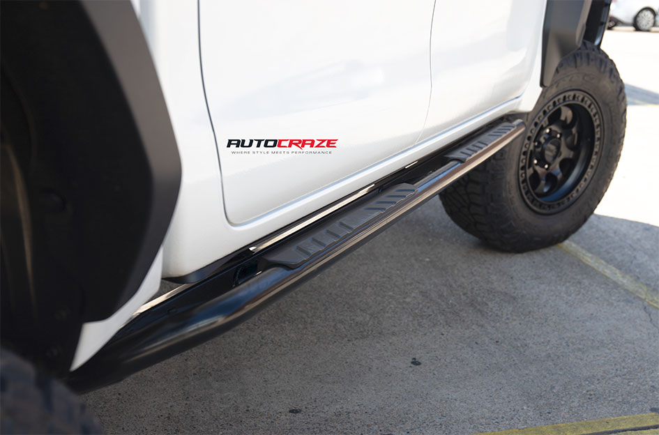 TOYOTA HILUX GR KMC RIOT SATIN BLACK