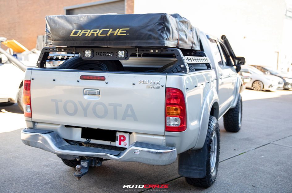 TOYOTA HILUX KMC GRS GLOSS SILVER MACHINED