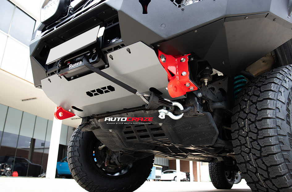 TOYOTA HILUX KMC GRS SATIN BLACK