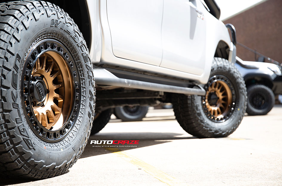 TOYOTA HILUX KMC IMS MATTE BRONZE