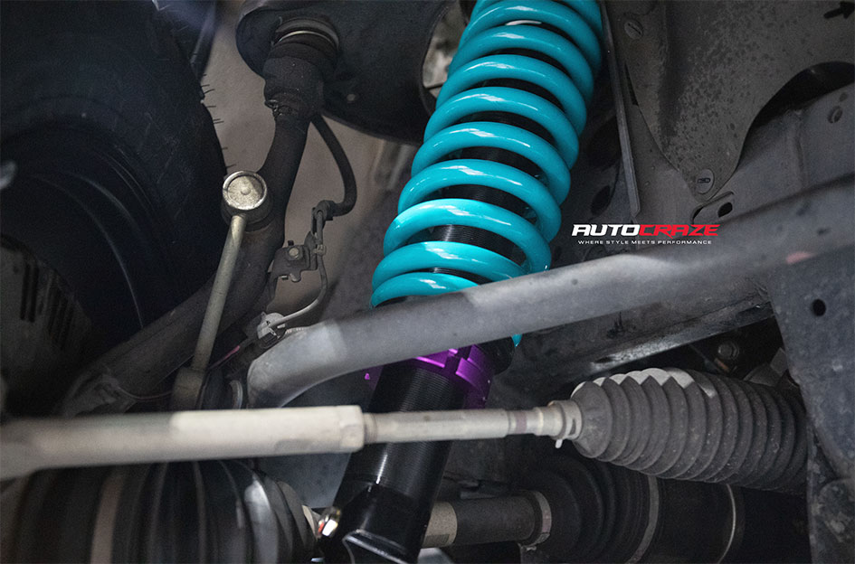 TOYOTA HILUX KMC KM542 IMPACT SATIN BLACK 