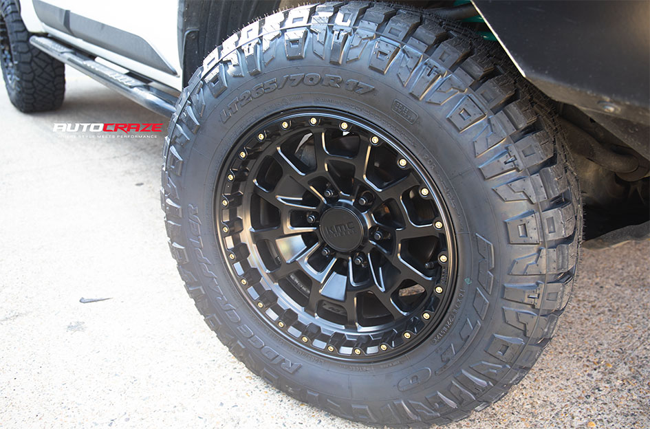 TOYOTA HILUX KMC SUMMIT SATIN BLACK