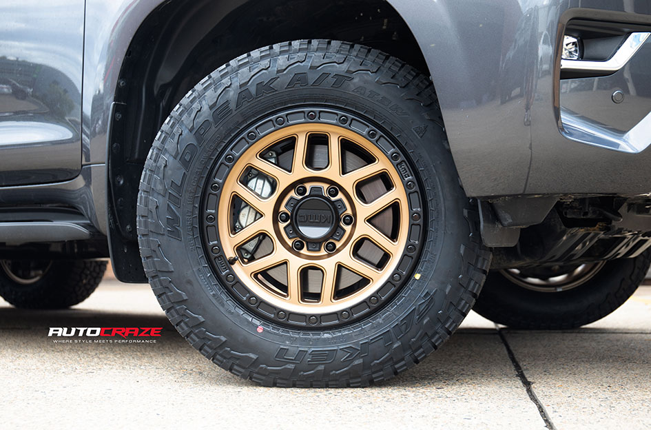 TOYOTA PRADO KMC MESA BRONZE