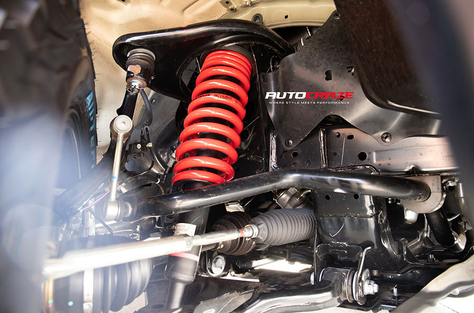 TOYOTA HILUX KMC WRATH SATIN BLACK 