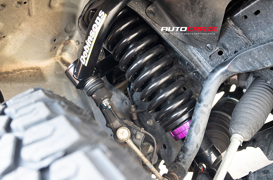 TOYOTA HILUX RUGGED X KMC SUMMIT SATIN BLACK
