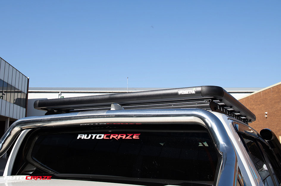 TOYOTA HILUX KMC SUMMIT SATIN BLACK GRAY TINT