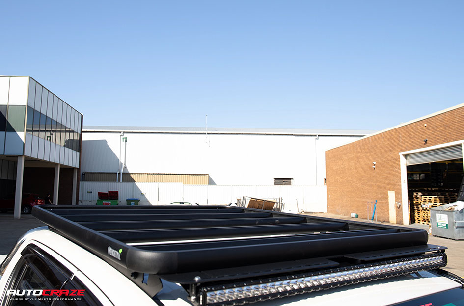 TOYOTA HILUX KMC SUMMIT SATIN BLACK GRAY TINT