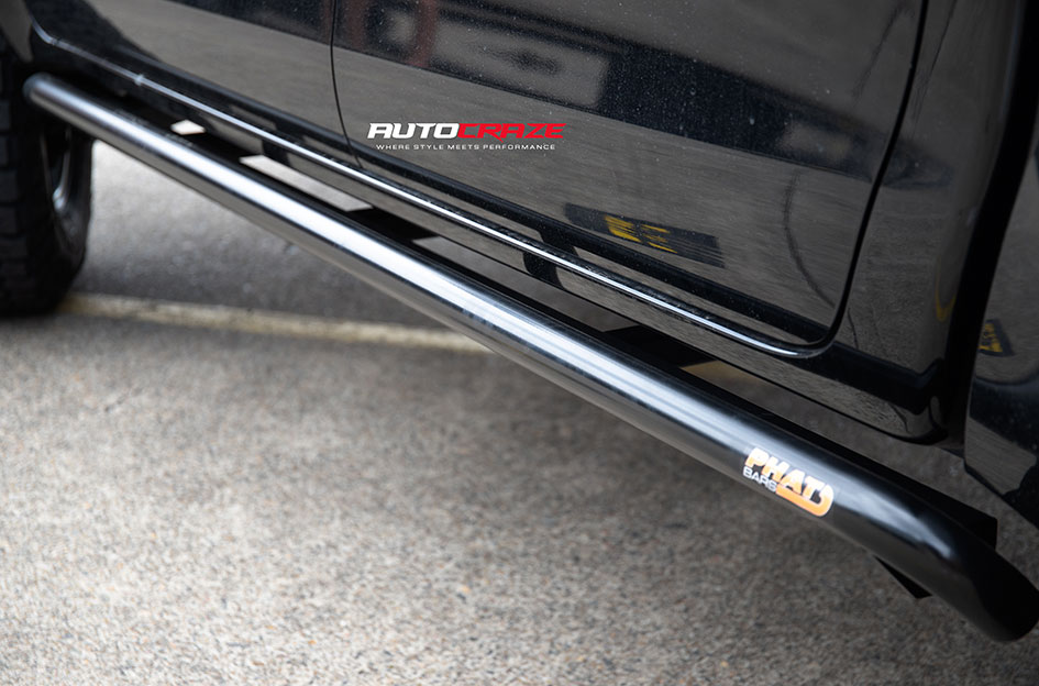 TOYOTA HILUX KMC GRS MACHINED W/ SATIN BLACK LIP 