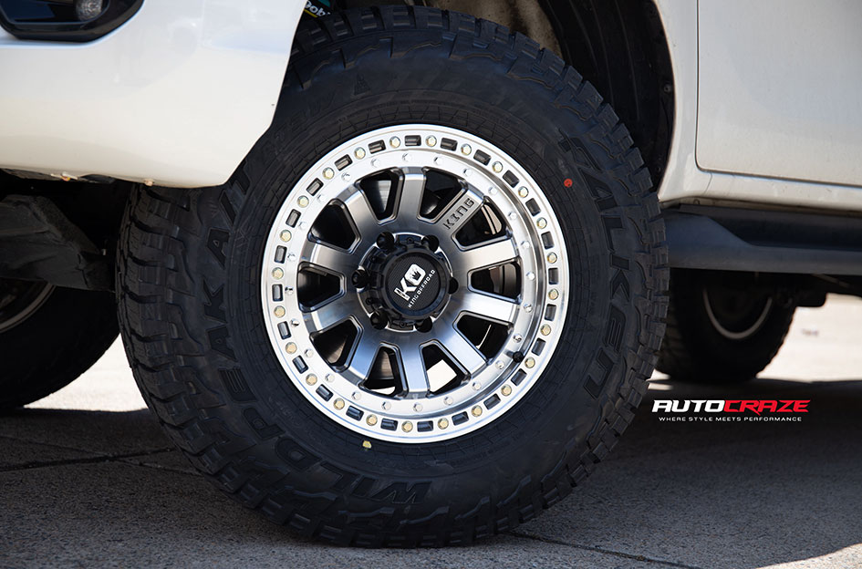 TOYOTA HILUX KING SNATCH GUN METAL MACHINED 