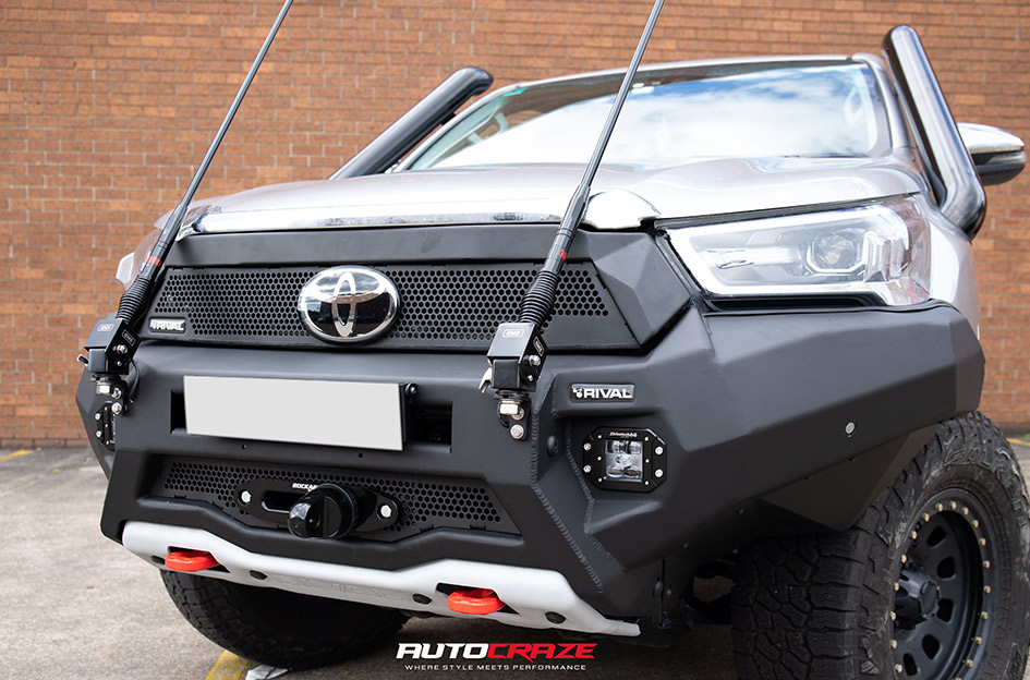 TOYOTA HILUX KING D-LOCKER SATIN BLACK 