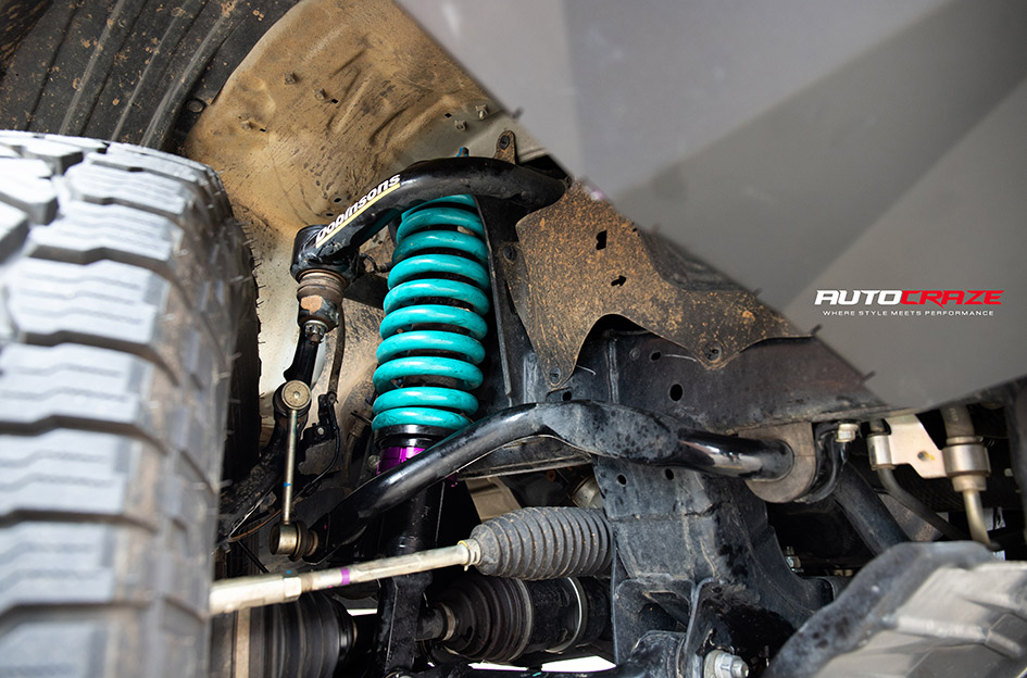 TOYOTA HILUX KING D-LOCKER SATIN BLACK 