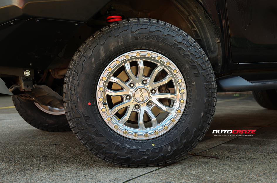TOYOTA HILUX NOMAD N133 SILVER MACHINED FACE 