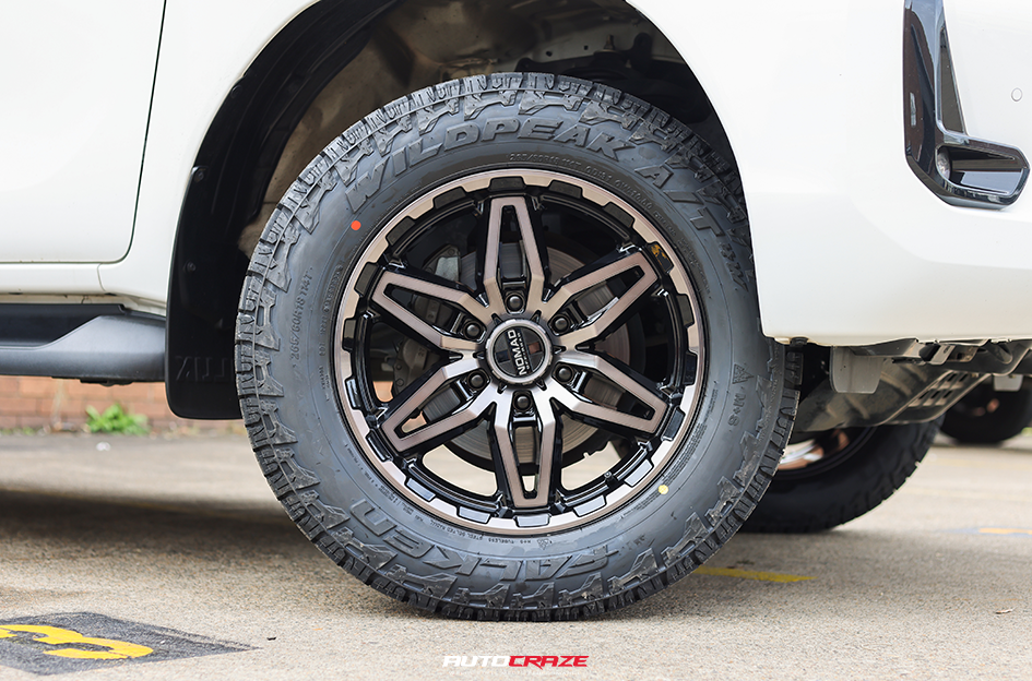 TOYOTA HILUX NOMAD N232 GLOSS BLACK DARK TINT