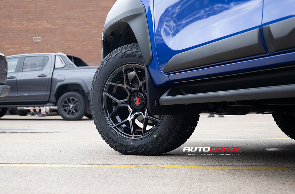 TOYOTA HILUX RUGGED X NOMAD SABBATH GREY TINTED FACE