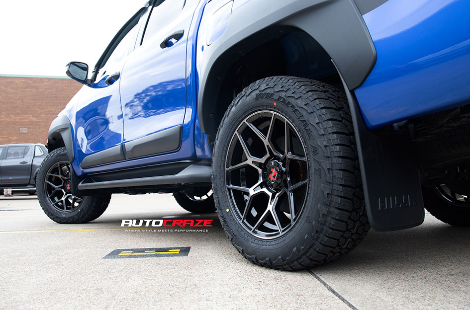 TOYOTA HILUX RUGGED X NOMAD SABBATH GREY TINTED FACE