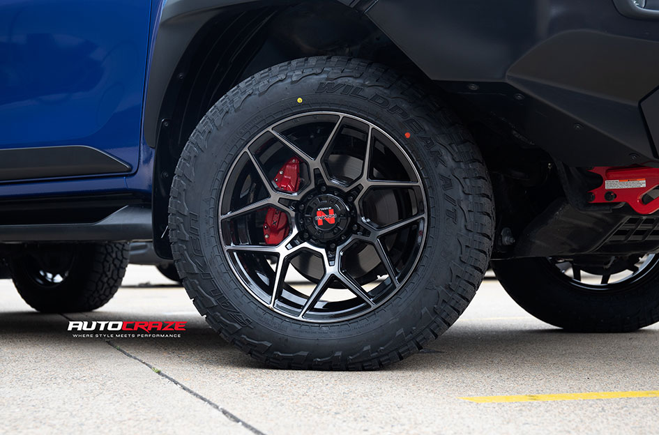 TOYOTA HILUX RUGGED X NOMAD SABBATH GREY TINTED FACE