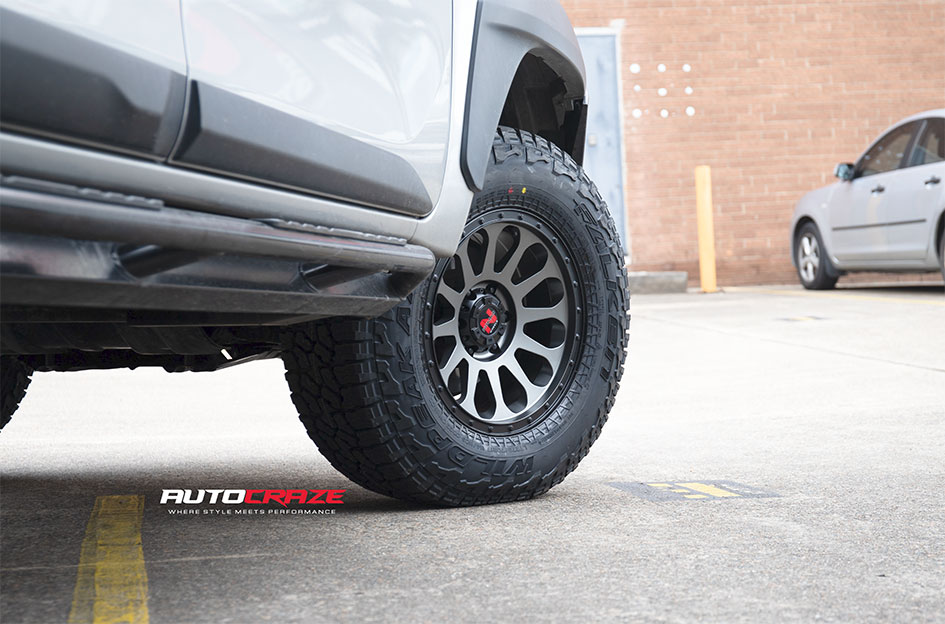 TOYOTA HILUX NOMAD VICTIM GUN METAL BLACK RING