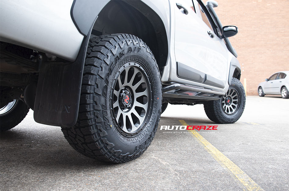 TOYOTA HILUX NOMAD VICTIM GUN METAL BLACK RING